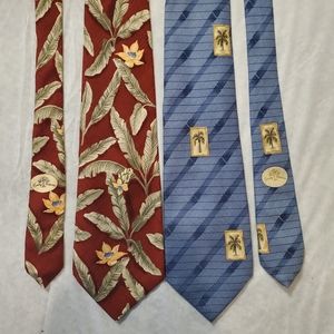 TOMMY BAHAMA 2X Mens Beautiful Silk Ties